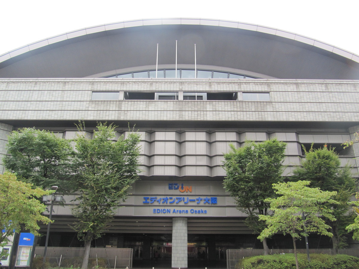 エディオンアリーナ大阪(大阪府立体育会館)(外観)