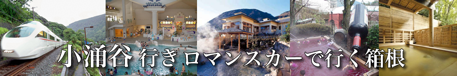 箱根・小涌谷温泉へロマンスカーで行く格安ツアー情報