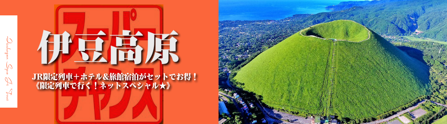 【東京・首都圏発】伊豆高原へJR新幹線で行く格安ツアー