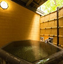 客室露天風呂