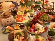 下田聚楽ホテル:夕食(一例)