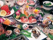 下田聚楽ホテル:夕食(一例)