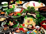 下田聚楽ホテル:夕食(一例)