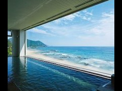 下田プリンスホテル：展望温泉浴場
