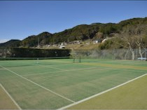 下田セントラルホテル:屋外テニスコート