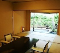 露天風呂付離れ客室A