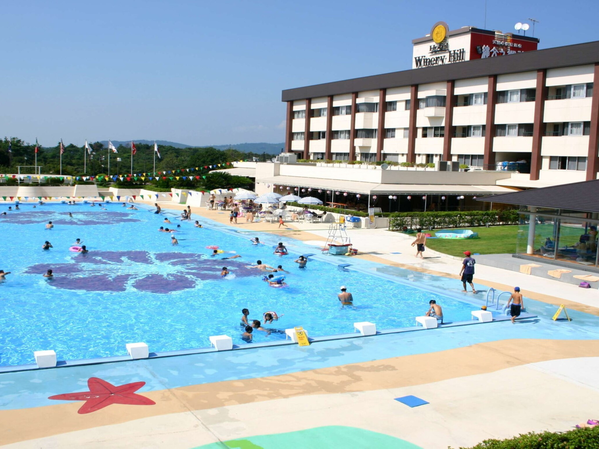 50mプール（ホテルワイナリーヒル・夏季営業のみ）