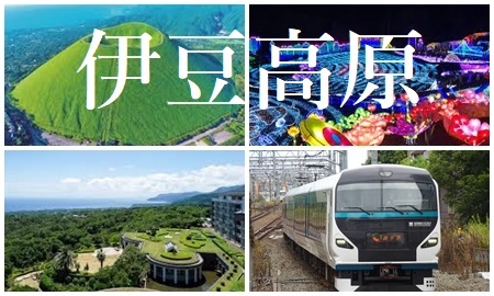 伊豆高原へ行くJR+宿泊セットの格安パックツアー