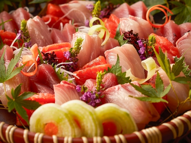 夕食バイキング